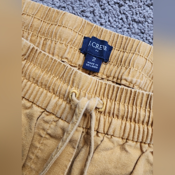 J. Crew Linen Joggers - Picture 2 of 5